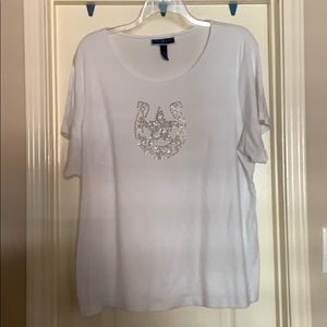 Karen Scott Woman Tshirt Size 3x